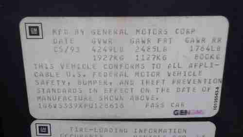 1993 CADILLAC ALLANTE , RARE MONTANA BLUE , MINT NO RESERVE, US $10,000.00, image 14