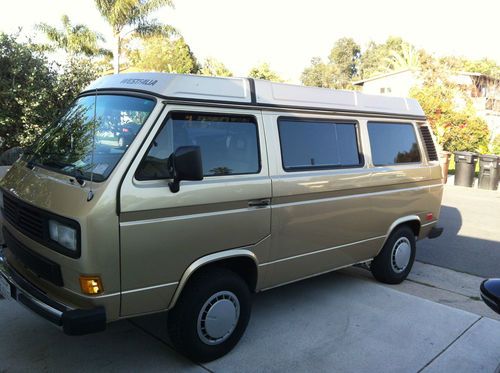 Restored 1986 vw westfalia weekender