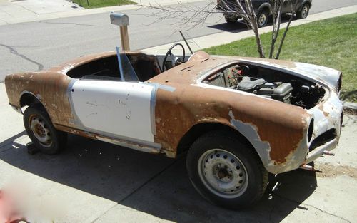 1962 giulia spider 1600cc 101.23  project