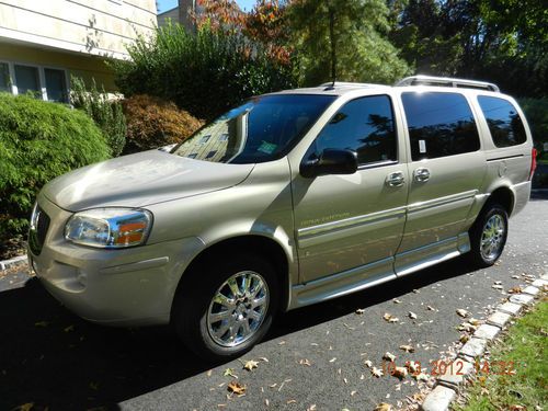 2007 buick terraza cxl braun entervan wheelchair handicapped accessible van wow!