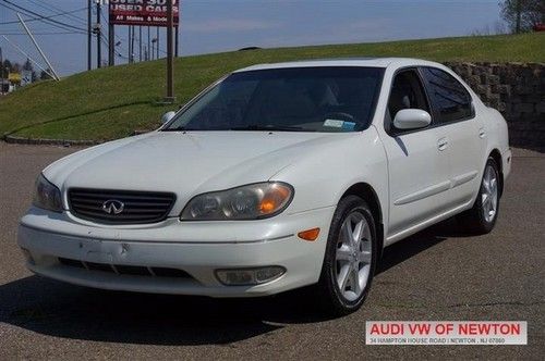 White infiniti i35 v6 automatic heated seats leather sunroof bose free carfax