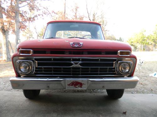 1966 ford f100 swb 352 all original truck