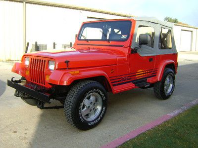 Jeep yj wrangler islander edition 6 cyl auto rare