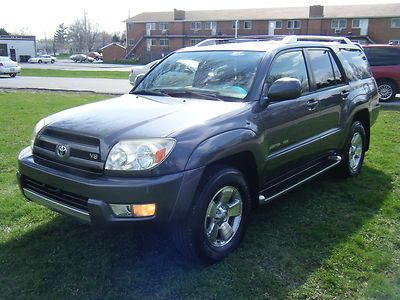 2003 toyota 4 runner limited 4 wheel drive