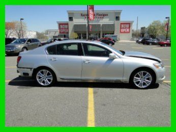 2007 lexus gs 450h hybrid 3.5l v6 repairable rebuilder easy fix runs excellent