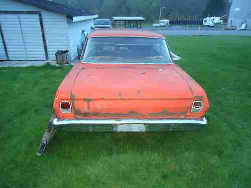 1963 Chevy Nova Chevy 2 Parts Car 402 Big Block GM 2 Door Turbo 350 Transmission, US $1,600.00, image 3