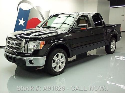 2011 ford f-150 lariat crew sunroof nav rear cam 22k mi texas direct auto