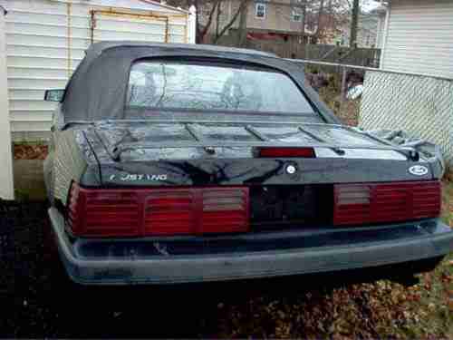 1985 MUSTANG GT/LX 5.0 AUTO RUNS GREAT OR RESTORE THIS CLASSIC CONVERTIBLE!!!!, US $2,200.00, image 5