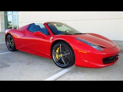 2012 ferrari 458 carbon fiber racing package scuderia ferrari shields