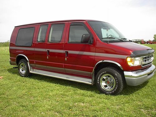 Ford e150 conversion van,low mile florida van,no rust looks new