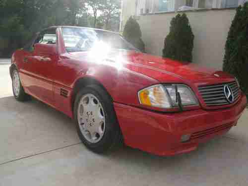 1995 Mercedes 500SL Roadster Red, Clean Car., US $4,900.00, image 2