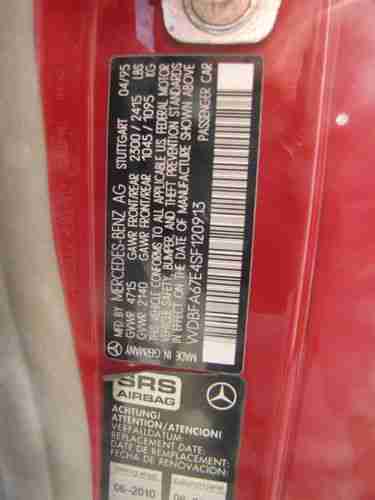 1995 Mercedes 500SL Roadster Red, Clean Car., US $4,900.00, image 18