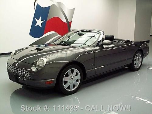 2003 ford thunderbird premium hard top convertible 48k texas direct auto