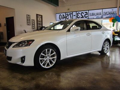 2011 lexus is 350 awd 4dr sedan fully loaded