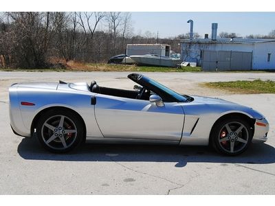 06 corvette c6 convertible 27k miles auto runs/drives salvage easy bolt on fix