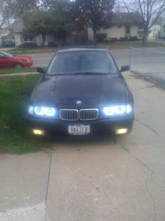 1995 bmw 325is e36 black automatic clean iowa title