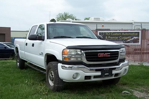 2005 gmc sierra 3500 sle duramax lly diesel 4x4 crew cab long bed