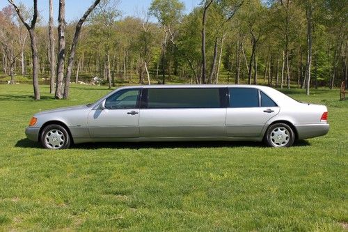 1993 mercedes benz limo - custom built - low miles - immaculate condition