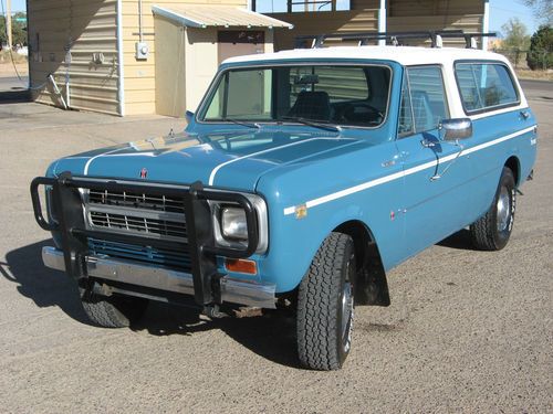 1980 international scout traveler turbo diesel loaded excellent shape