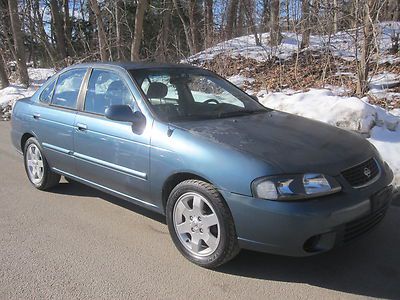 2002 nissan sentra gxe 95,075miles 4dr 5 spd 1.8ltr 4cyl gassaver highbidwins