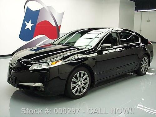 2010 acura tl tech htd leather sunroof nav rear cam 45k texas direct auto