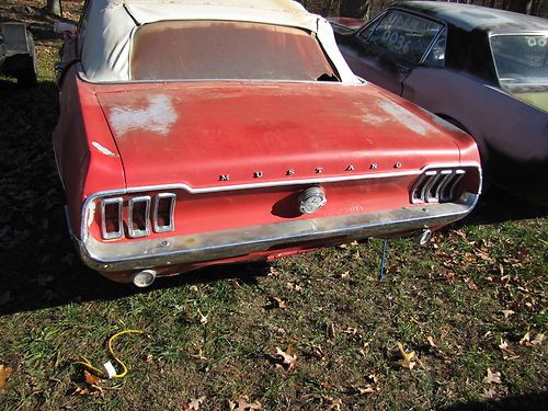 1968 Ford Mustang Convertible Project car, image 3