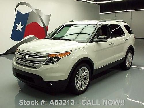 2012 ford explorer xlt 7-pass leather rear cam 20's 35k texas direct auto