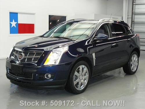 2010 cadillac srx premium pano sunroof nav dvd 38k mi texas direct auto