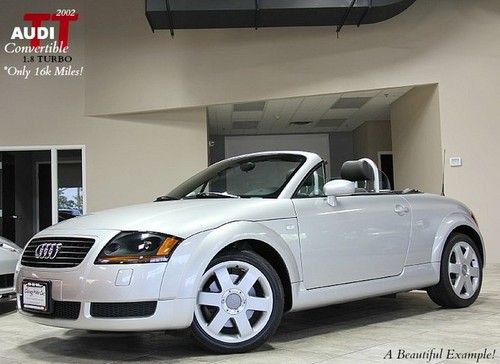 2002 audi tt convertible 1.8turbo bose premium pkg only 16k miles clean&amp;loaded!