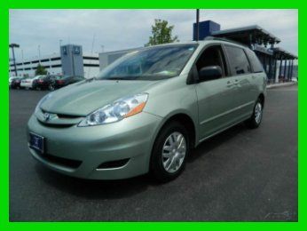 2008 toyota sienna mini van ac cd quad buckets 7 pass one-owner we finance!