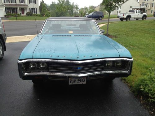 1969 chevrolet impala base hardtop 2-door 5.7l