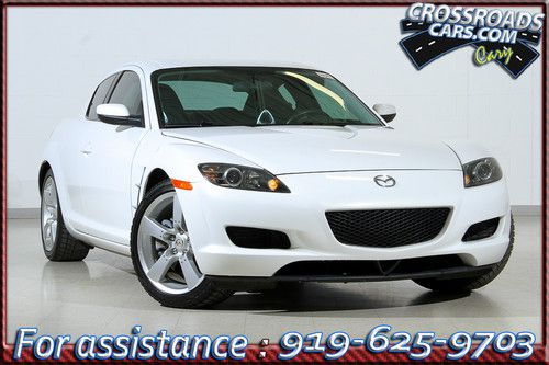 2007 mazda rx-8 sport rotary engine sport seats cloth 6-spd 50k low miles crcars