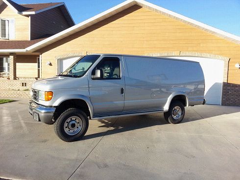 2004 4x4 van econoline e-series quigley 4wd e-350 powerstoke work truck extended