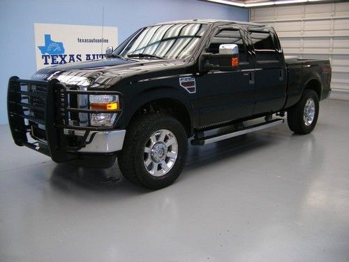 We finance!!  2009 ford f-250 lariat 4x4 powerstroke diesel auto lift rcam 1 own