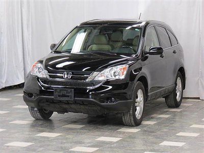 2010 honda cr-v ex-l 4wd 14k wrnty navigation  leather mroof awd