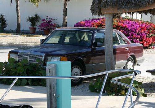 Mercedes 420, 1986 parts car, approx. 75,000 miles