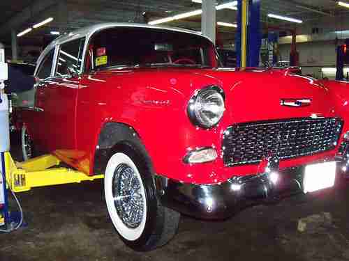 1955 Chevrolet 210 2 door sedan frame off restoration   LOW RESERVE, image 17