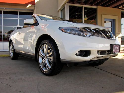 2011 nissan murano crosscabriolet convertible awd, 1-owner, 13k miles, navi!