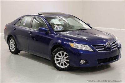 7-days *no reserve* '11 camry v6 xle jbl sound leather roof warranty carfax