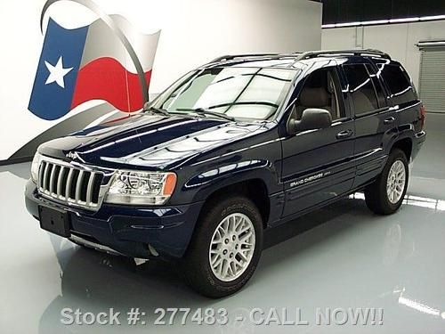2004 jeep grand cherokee limited sunroof htd seats 70k texas direct auto