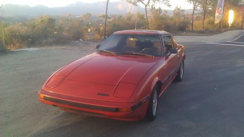 1984 mazda rx7 gsl-se 13b clean ca car