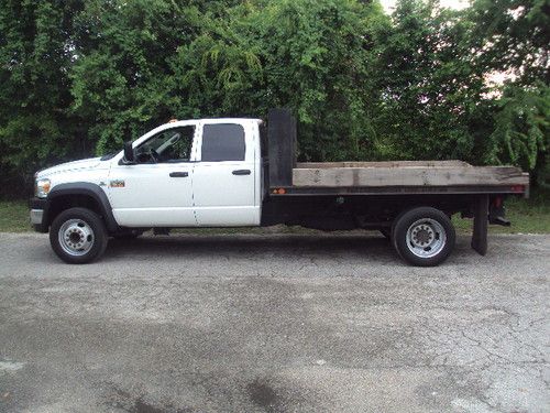 Ram 4500 extra heavy duty not 3500 cummins diesel 6 spd. low miles eng. warranty