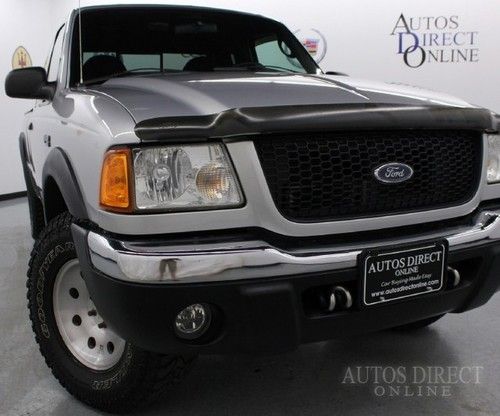 We finance 03 xlt fx4 level ii auto a/c low miles tow hitch cd stereo bedliner