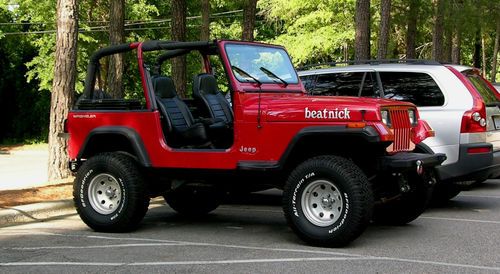 1992 jeep wrangler s sport utility 2-door 2.5l