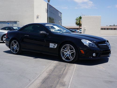 2011 mercedes-benz sl63 amg base convertible 2-door 6.3l