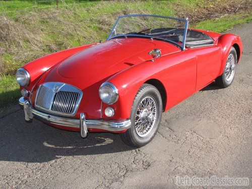 1960 mga 1600 roadster california car, same owner  for 39 years