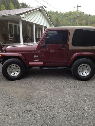 2001 jeep wrangler sahara sport utility 2-door 4.0l