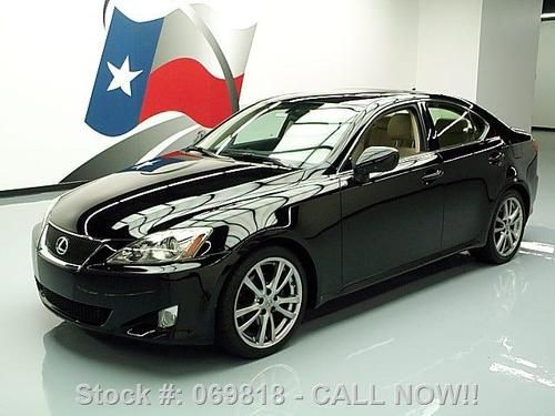 2008 lexus is250 automatic sunroof xenons spoiler 63k texas direct auto