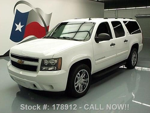 2007 chevy suburban 8-pass leather dvd 20" wheels 74k texas direct auto