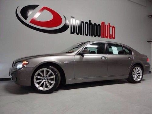 2008 bmw 750li base sedan 4-door 4.8l 360hp cpo and maintenance plan incl.